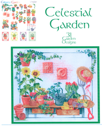 Cross Stitch Chart Celestial Garden - Vermillion Stitchery