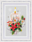 Cross stitch kit Christmas Candle - Magic Needle