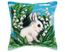 Cushion cross stitch kit White Rabbit - Collection d'Art