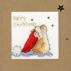 Cross stitch kit Christmas Cards - Star Gazing - Bothy Threads