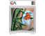 Cushion cross stitch kit White Narcissus - Collection d'Art