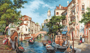 Cross stitch kit The Streets of San Polo - Luca-S