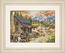 Cross stitch kit Log Cabin General Store  - Luca-S