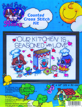 Cross Stitch Kit Our Kitchen - Design Works