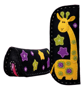 Needlework Kit Felt Giraffe Spectacle-Pencil Case - RIOLIS