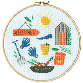 Cross stitch kit Jessica Hogarth - Allotment - Bothy Threads