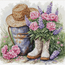 Cross stitch kit Garden Decor - Luca-S