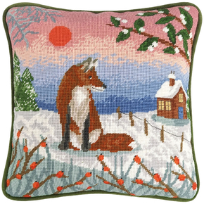 Petit Point stitch kit Victoria Whitlam - A Winter's Tale - Bothy Threads