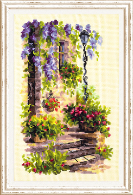 Cross stitch kit Cozy Place - Magic Needle