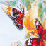 Cross stitch kit Butterflies and Pears - Magic Needle