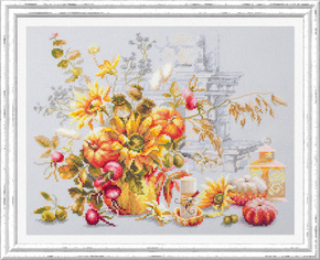 Cross stitch kit Autumn Improvisation - Magic Needle