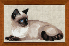 Cross Stitch Kit Thai Cat - RIOLIS