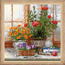 Cross stitch kit Daffodils On The Windowsill - RIOLIS