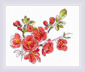 Cross stitch kit The Branch of Cydonia - RIOLIS