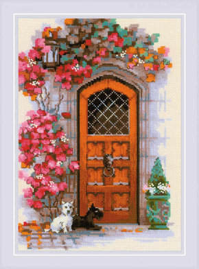 Cross stitch kit Scottish Door - RIOLIS