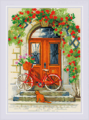 Cross stitch kit Italian Door - RIOLIS