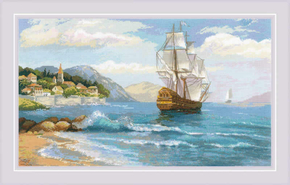 Cross stitch kit Distant Shores - RIOLIS