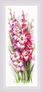 Cross stitch kit Charming Gladioli - RIOLIS