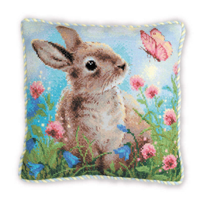 Cross stitch kit Bunny in Clover - RIOLIS