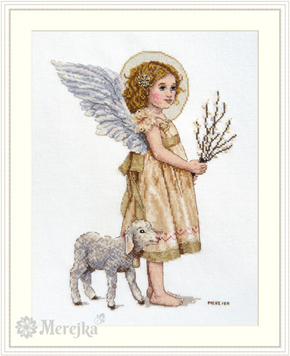 Cross stitch kit Welcoming Spring - Merejka