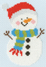 Cross stitch kit Kate Hadfield - Merry - Snowman - Bothy Threads