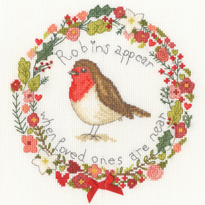 Borduurpakket Love Lucy Illustrations  - Loved Ones Are Near - Bothy Threads