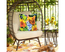 Kussen borduurpakket Cat in Sunflowers - Collection d'Art