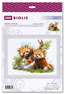 Borduurpakket Red Panda Cubs - RIOLIS