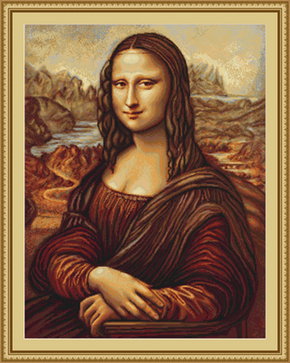 Cross Stitch Kit Mona Lisa - Luca-S