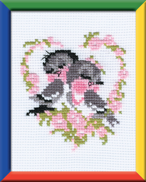 Cross Stitch Kit First Love - RIOLIS