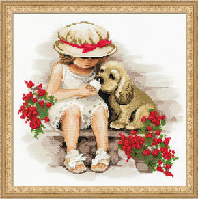 Cross Stitch Kit Sweet Tooth - RIOLIS