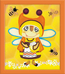 Cross stitch kit Granny Bee - RIOLIS