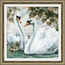 Cross stitch kit White Swans - RIOLIS