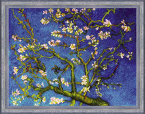 Cross stitch kit Almond Blossom after V. van Gogh's Painting - RIOLIS