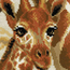 Cross stitch kit Giraffes - RIOLIS