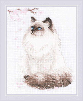 Cross stitch kit Meow-Zen - RIOLIS