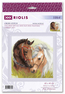 Cross stitch kit Pair of Horses  - RIOLIS