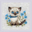 Cross stitch kit Siamese Kitten - RIOLIS