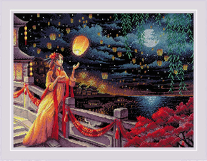 Cross stitch kit Lantern Festival - RIOLIS