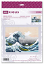 Borduurpakket The Great Wave off Kanagawa after K. Hokusai Artwork - RIOLIS