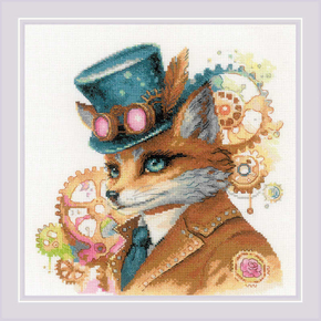 Borduurpakket Steampunk Fox - RIOLIS