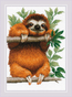 Cross stitch kit Sloth - RIOLIS