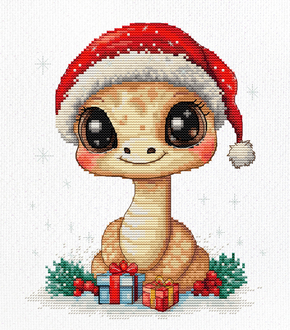 Cross stitch kit Christmas Gifts - Luca-S