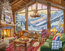 Cross stitch kit Winter Lodge - Leti Stitch