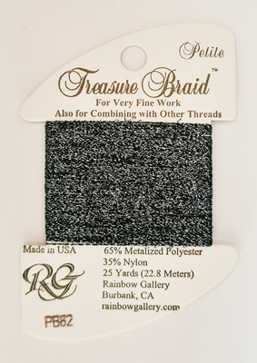 Petite Treasure Braid - Volcanic Ash - Rainbow Gallery