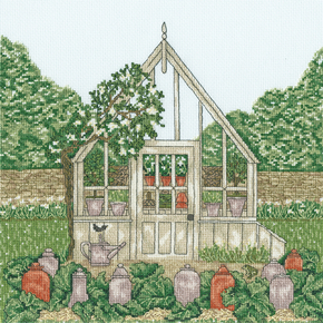 Borduurpakket Sally Swannell - A Country Estate: Greenhouse - Bothy Threads