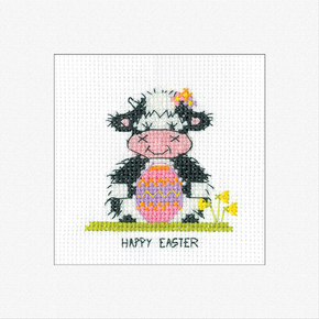 Borduurpakket Milkshake Card - Easter - Heritage Crafts